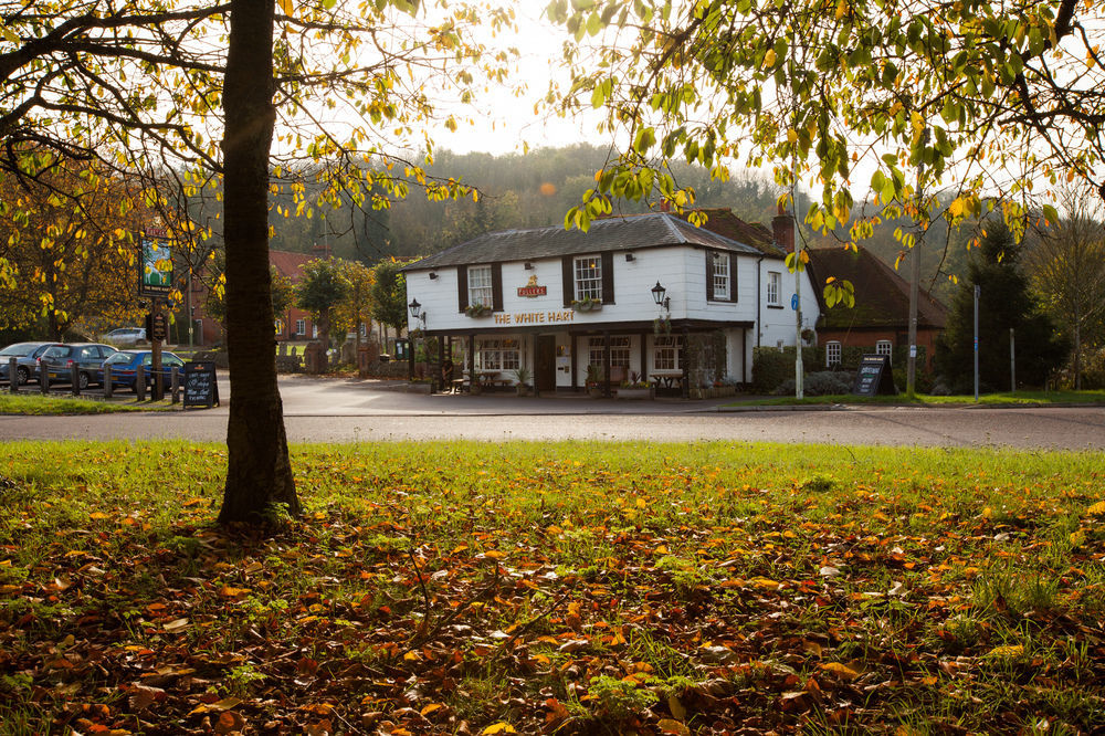 Hotel The White Hart Stockbridge  Exterior foto