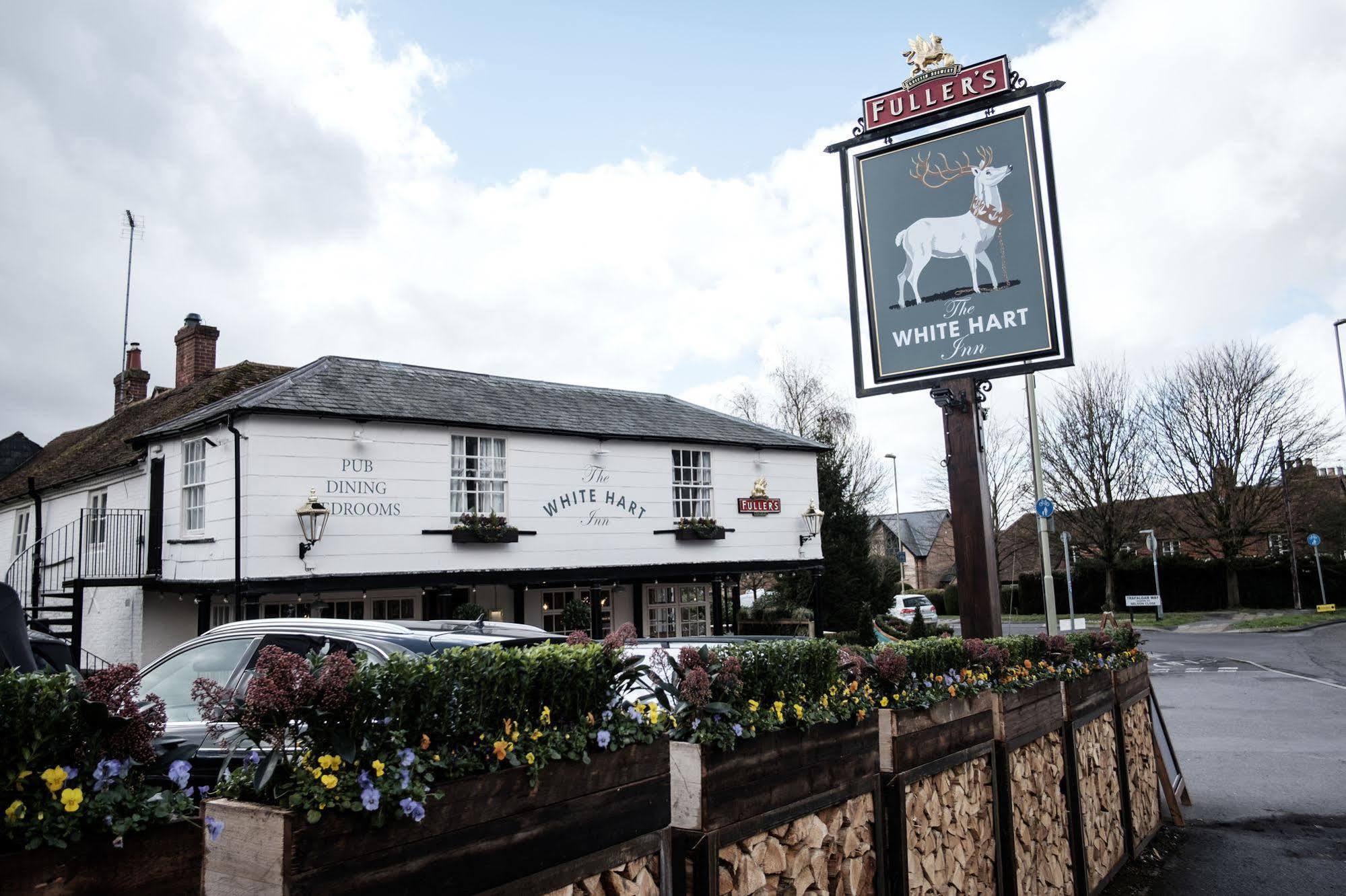 Hotel The White Hart Stockbridge  Exterior foto